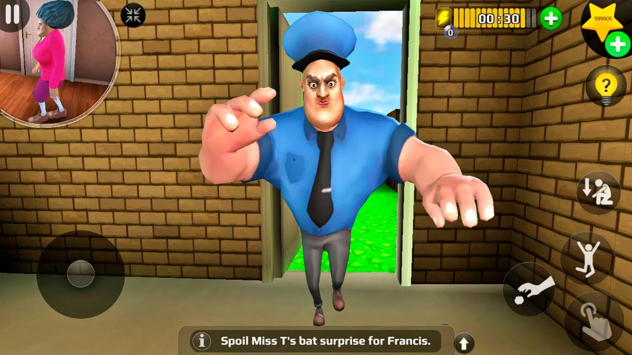 Scary Teacher 3D - Offcer Miss T (Android/iOS)