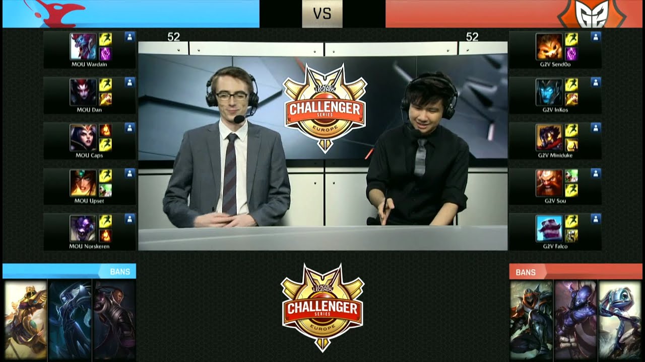 Mousesports vs G2 Vodafone | Group Stage 2016 EUCS Summer Qualifiers | MOU vs G2V