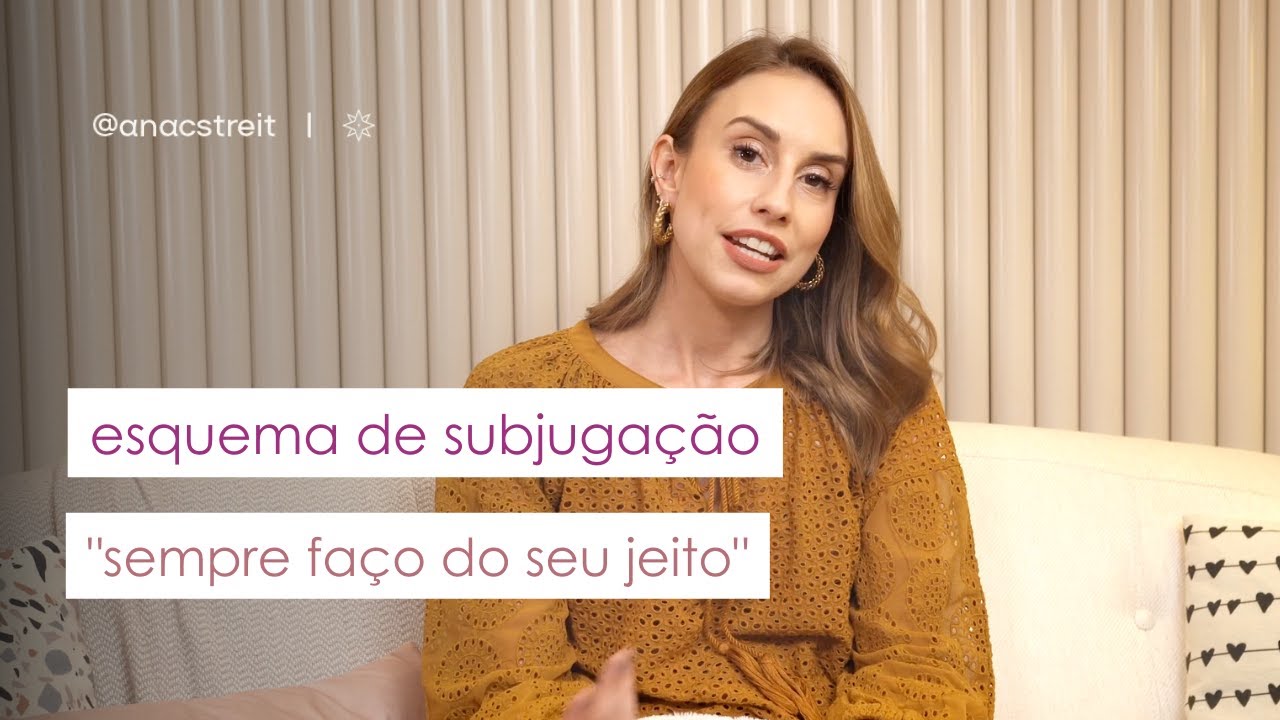 SEMPRE FAÇO DO SEU JEITO: esquema de SUBJUGAÇÃO