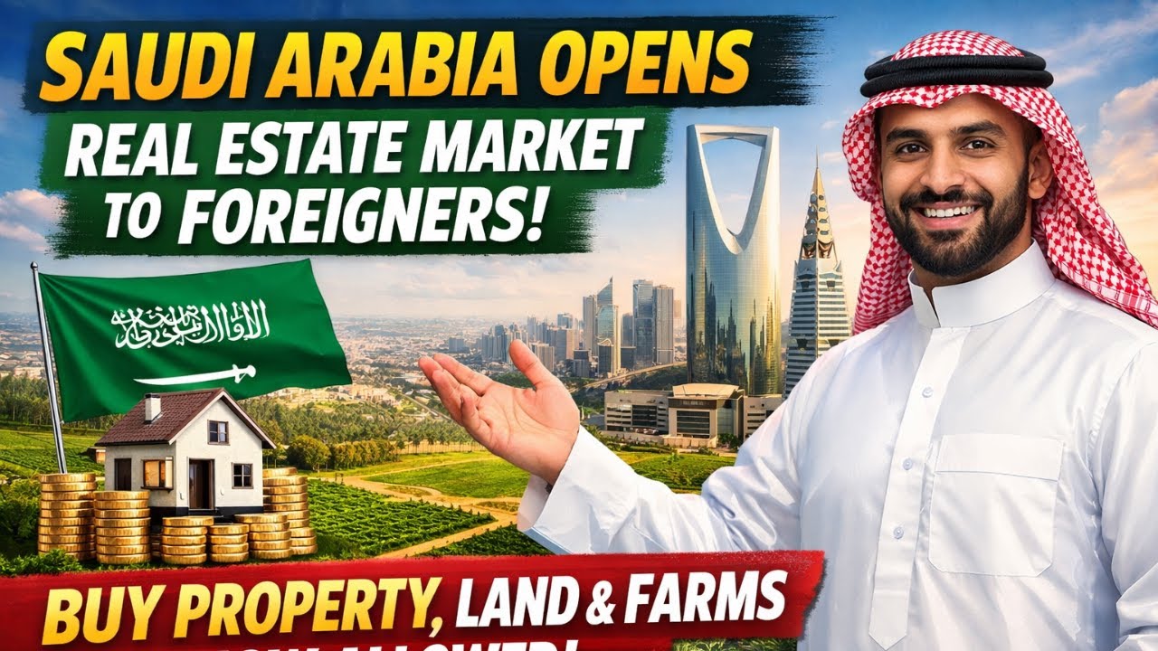 Foreigners Can Now Own Property in Saudi Arabia 🇸🇦 | Vision 2030 Explained