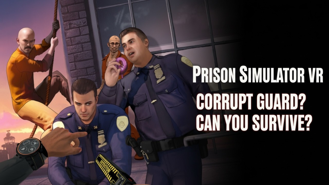 Трейлер Prison Simulator VR: Сможете ли вы выжить, будучи коррумпированным охранником?