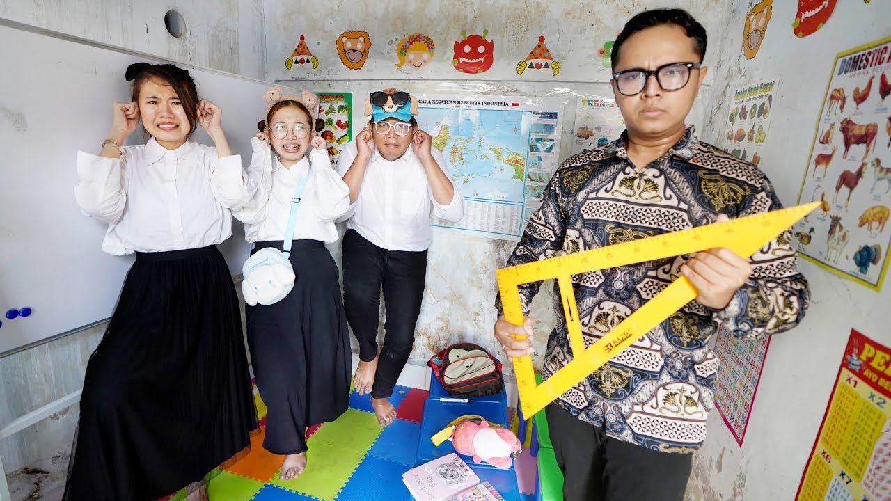 UBAH GUDANG JADI SEKOLAH PART 3!! ZAINAL JADI GURU BIKIN NGAKAK!!