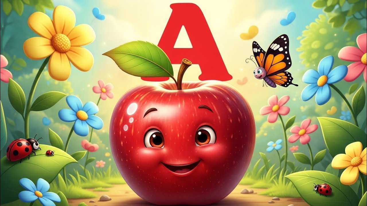 A for apple🍎 