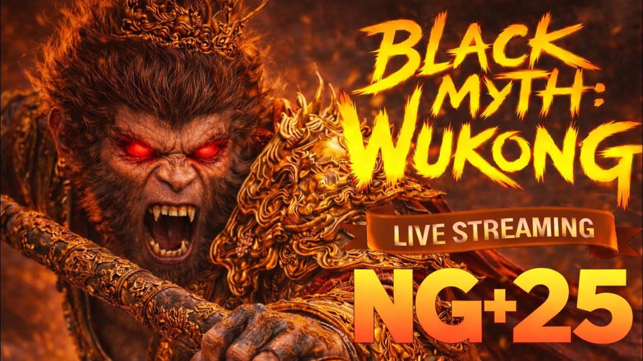 🔴 Playing Black Myth:Wukong until Phantom Blade 0 | NG+25 | Part 2 | Erlang's Tripoint Spear Build |