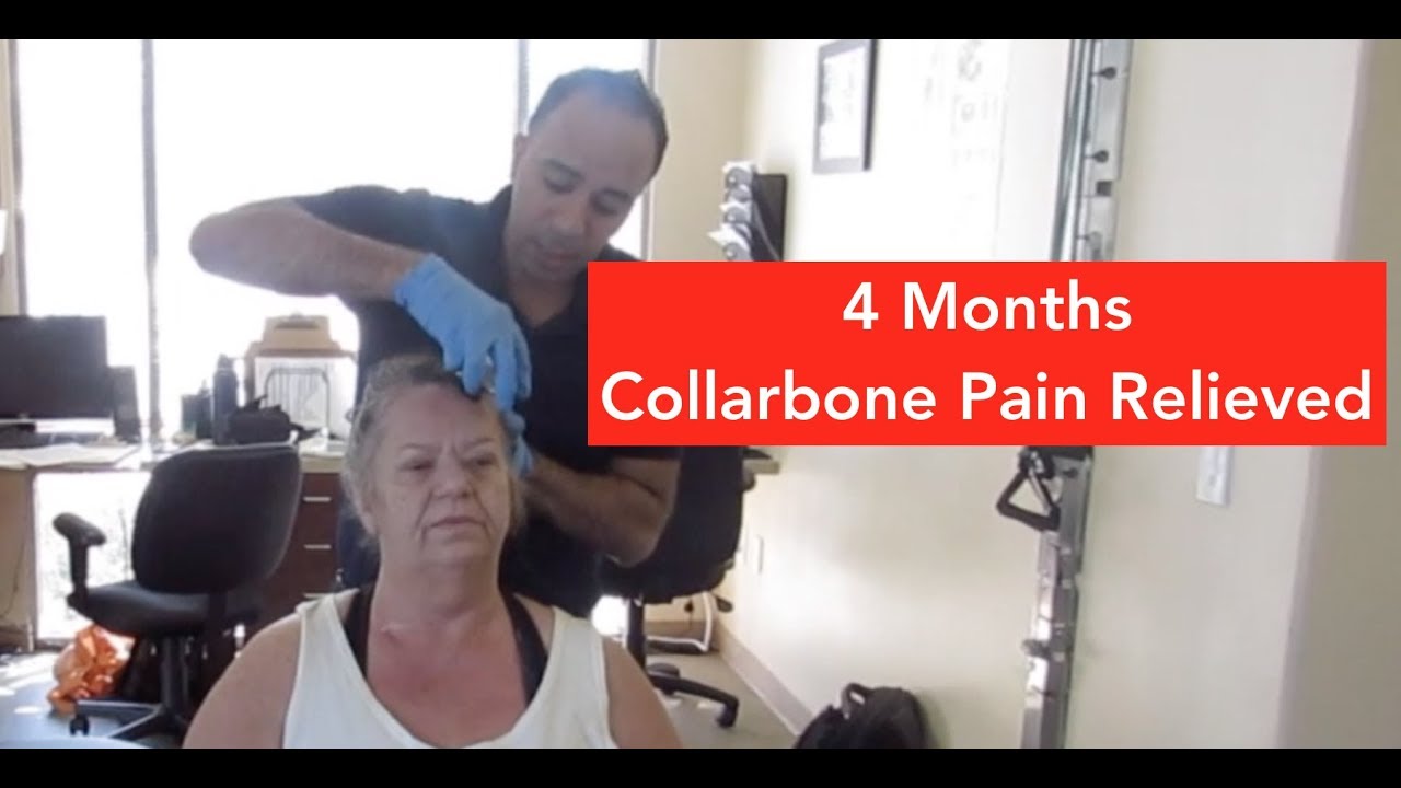 Chronic Collarbone Pain Relieved Before Your Eyes!