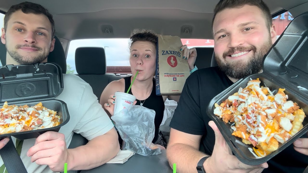 ZAXBY'S MUKBANG!!! | LOADED FRIES, AND CHICKEN!!!