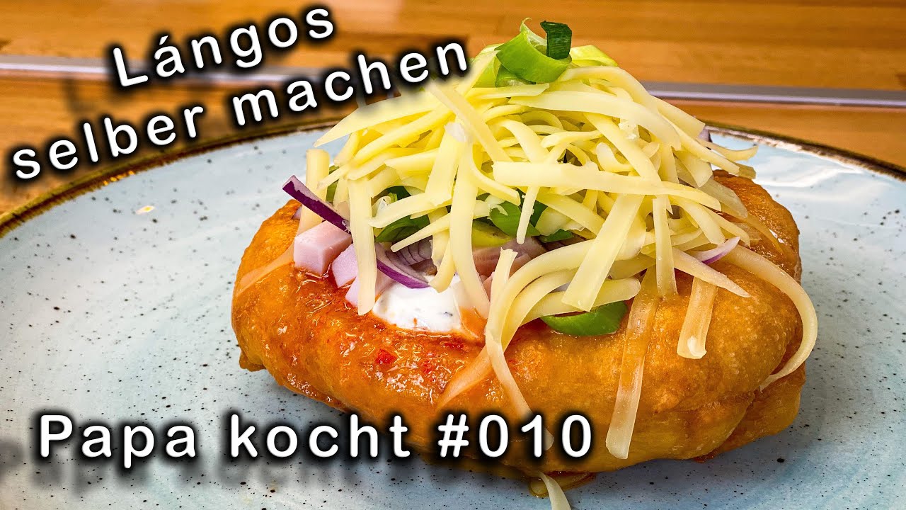 Langos selber machen | Rezeptvideo by Bernd Zehner