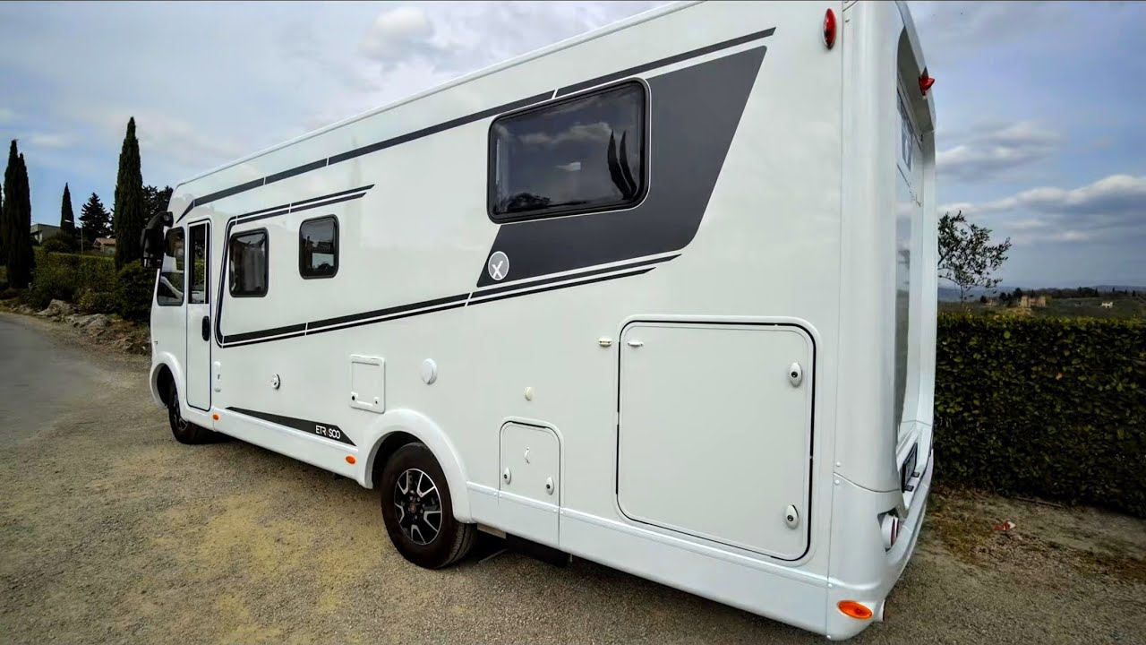 LUXUS KOMPLETT AB 74.499 €! GÜNSTIGSTER LUXUS LINER 2023? Hymer Wohnmobil Etrusco I7400 SBC 2023.