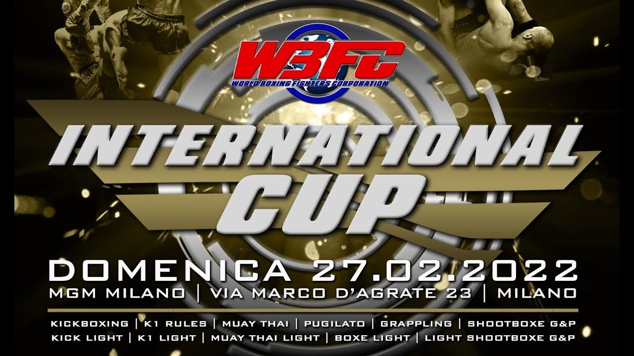 1&deg; match - Ring 1 &ndash; Esposito Luca VS Porru Mattia International CUP WBFC 2022