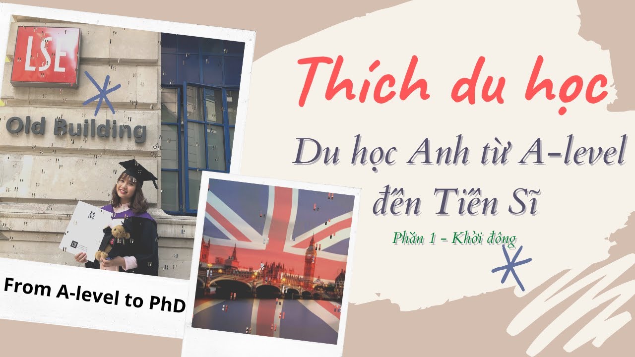 THÍCH DU HỌC| Câu chuyện du học Anh từ A-level đến Tiến Sĩ của mình| Phần 1 - Khởi động