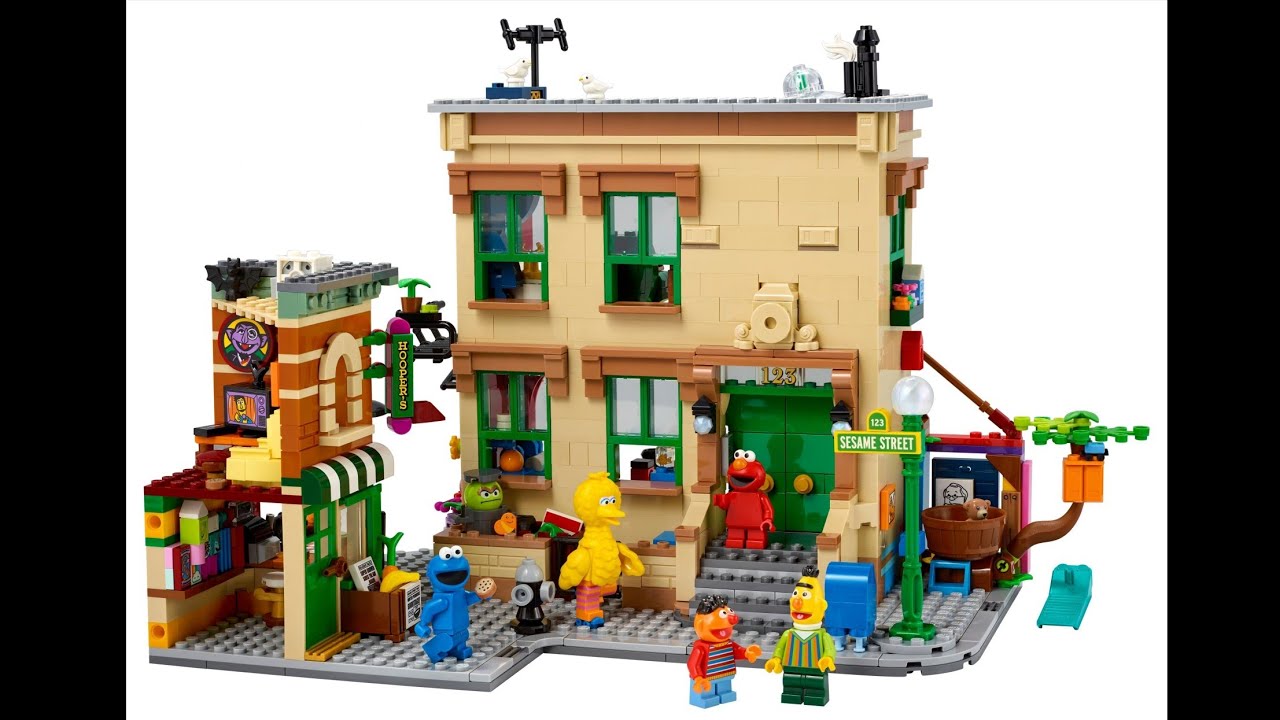Lego 21324 123 Sesame Street