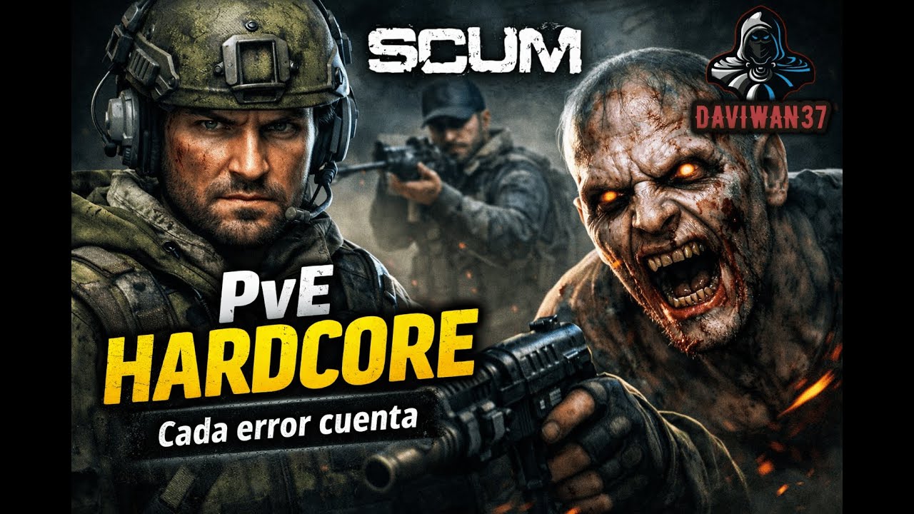 SCUM PvE en español | Zombies y NPCs aumentados