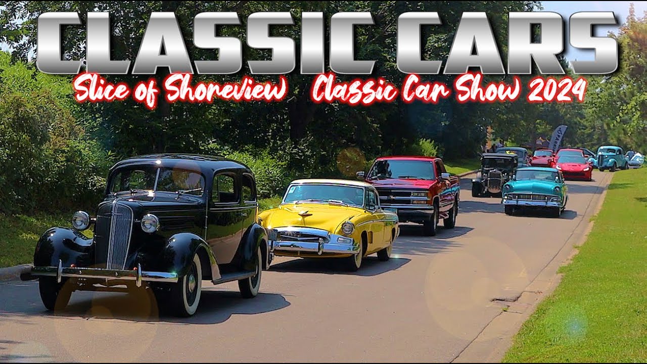 BEAUTIFUL CLASSIC CARS! Classic Car Show 2024. Hot Rods, Rare Classic Cars, Muscle Cars, Street Rods
