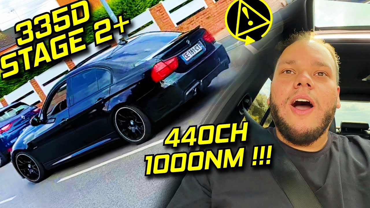 Le PÉTROLIER de 1000Nm 440Ch 🚂 (Bmw 335d e90 LCI STAGE 2+ FULL TUBE inox) 🥵