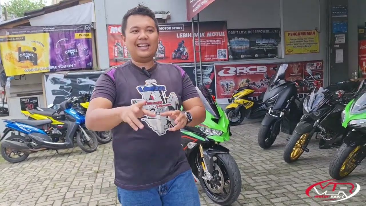 kawasaki zx25r modifikasi limbah moge