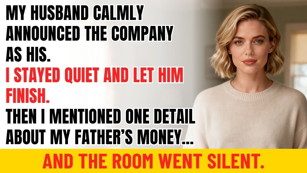 He stole my Dad’s money to build his empire and erased me. Then I took his future away.