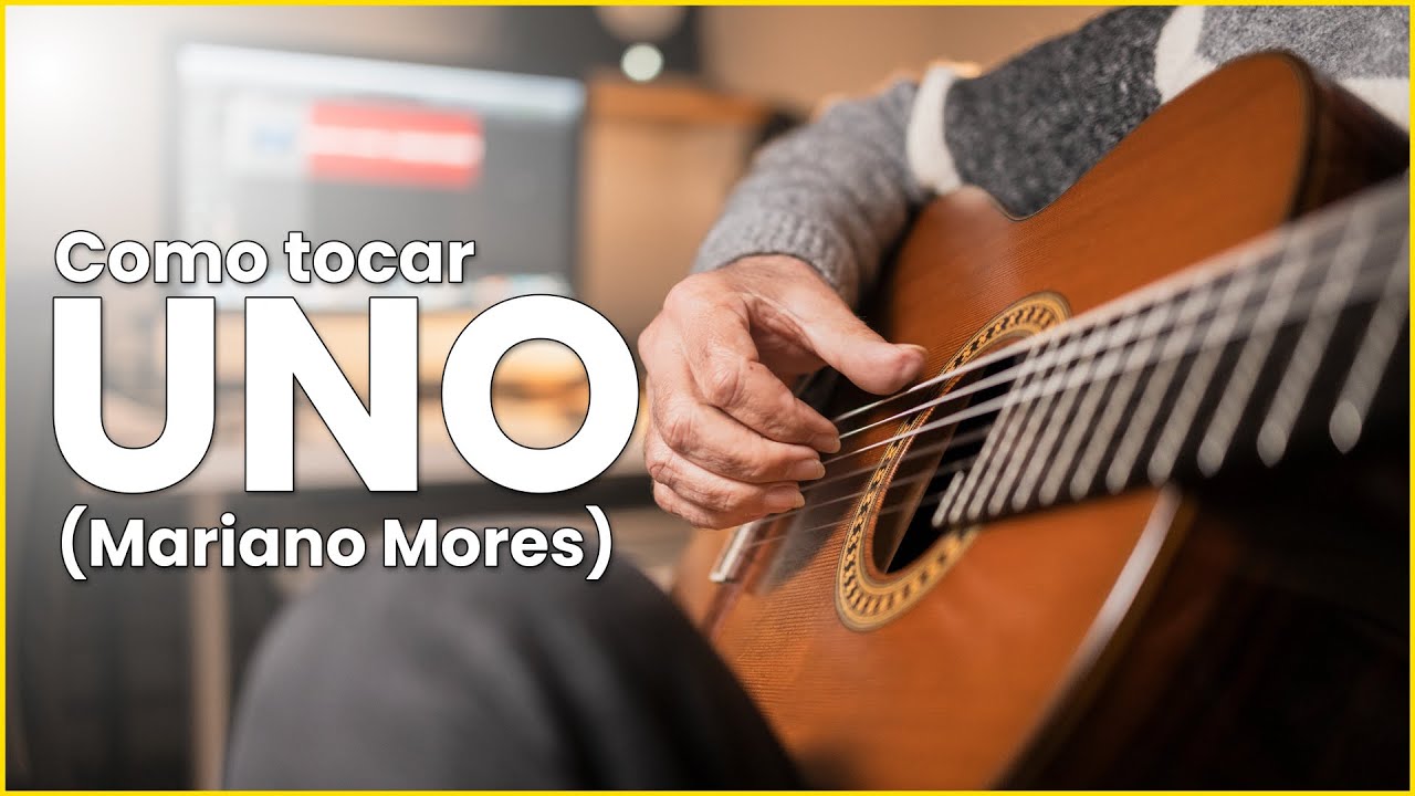 Como tocar UNO en GUITARRA 🎸 Mariano Mores | versión Abolerada