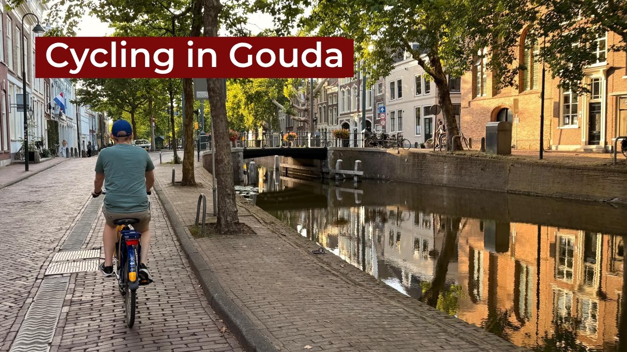 Golden Hour Cycling in Gouda | Dutch POV Cycling