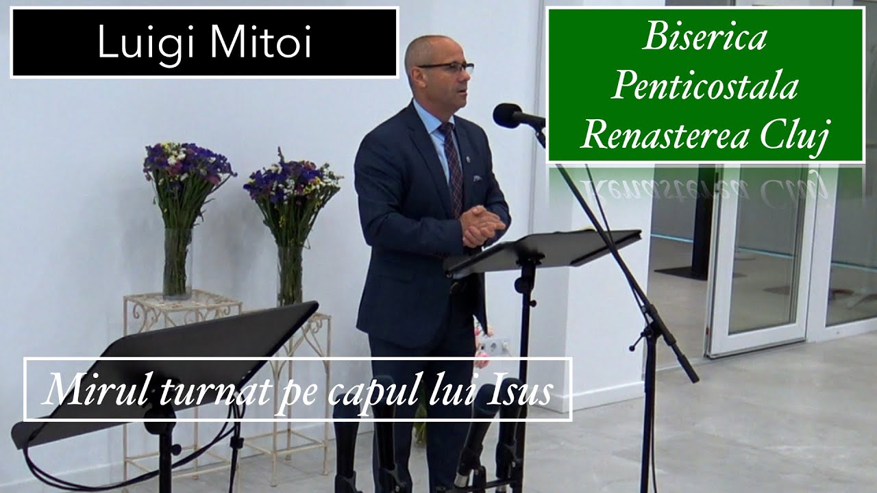 Luigi Mitoi , Mirul turnat pe capul lui Isus
