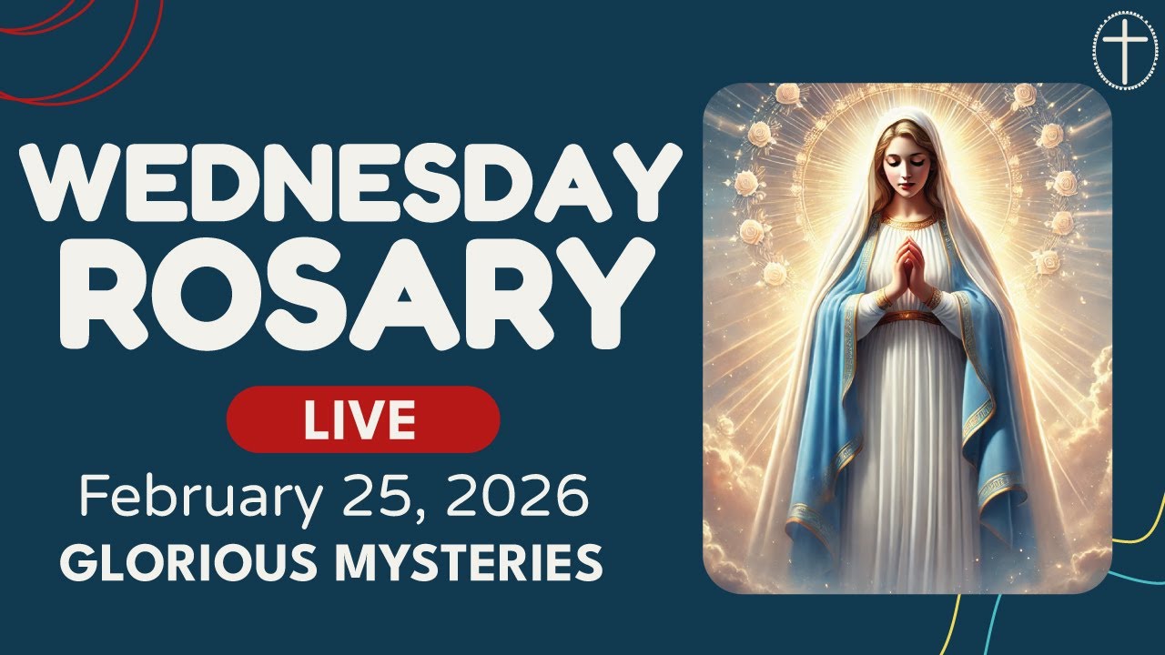 🩵 Wednesday Rosary  🩵 Glorious Mysteries of the Rosary  🩵