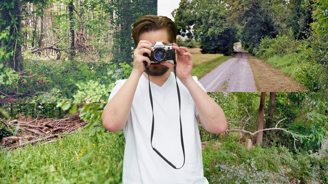 Trying film photography for the first time on my grandpa's 45 y.o. Canon AE-1