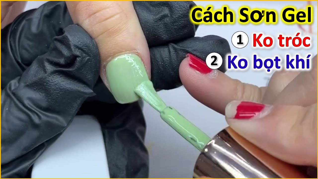 Sơn Gel cơ bản cho các anh chị mới vào nghề | Christine Lam