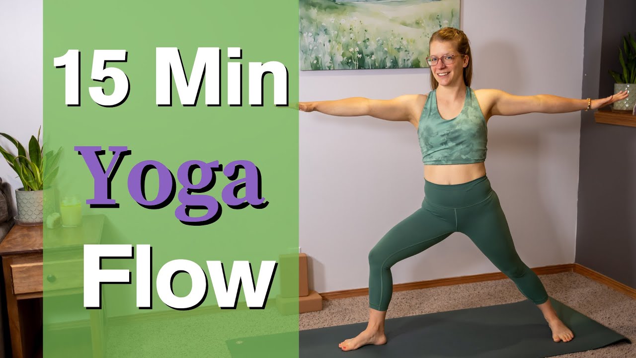 15 Min Yoga Workout for Busy Adults!