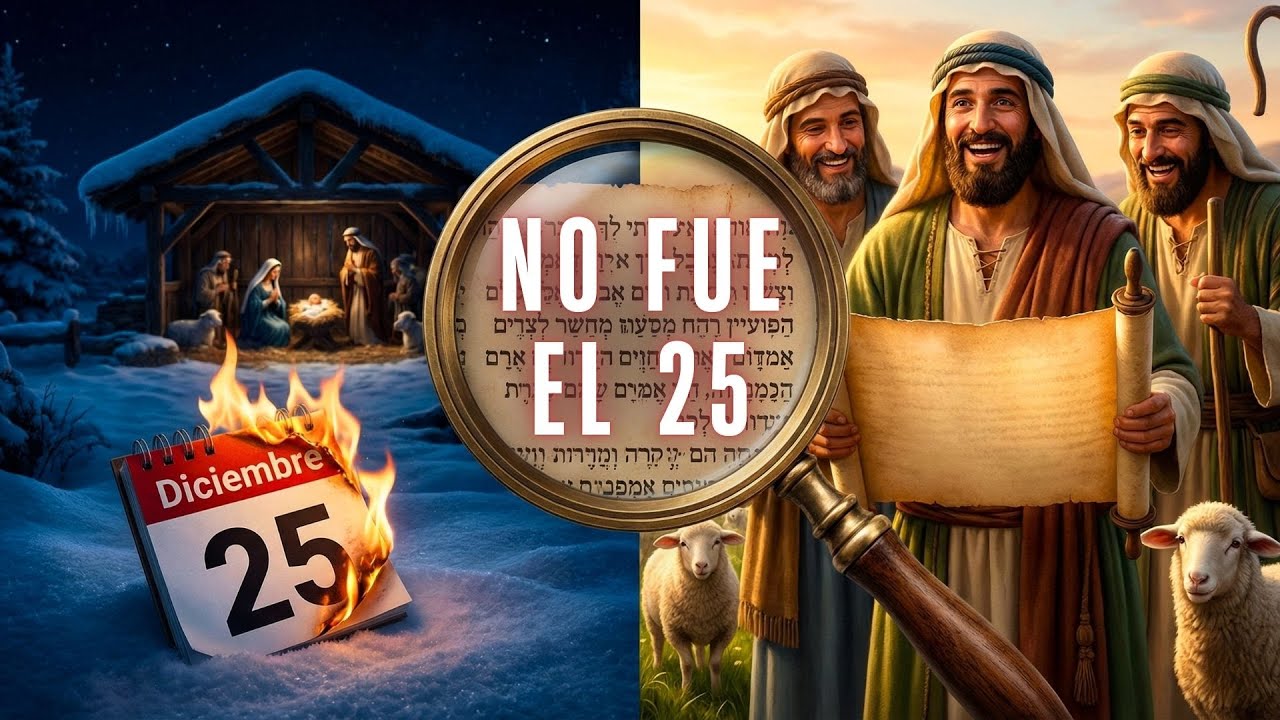 ¿Jesús NO nació en Navidad? La Fecha Oculta en la Biblia