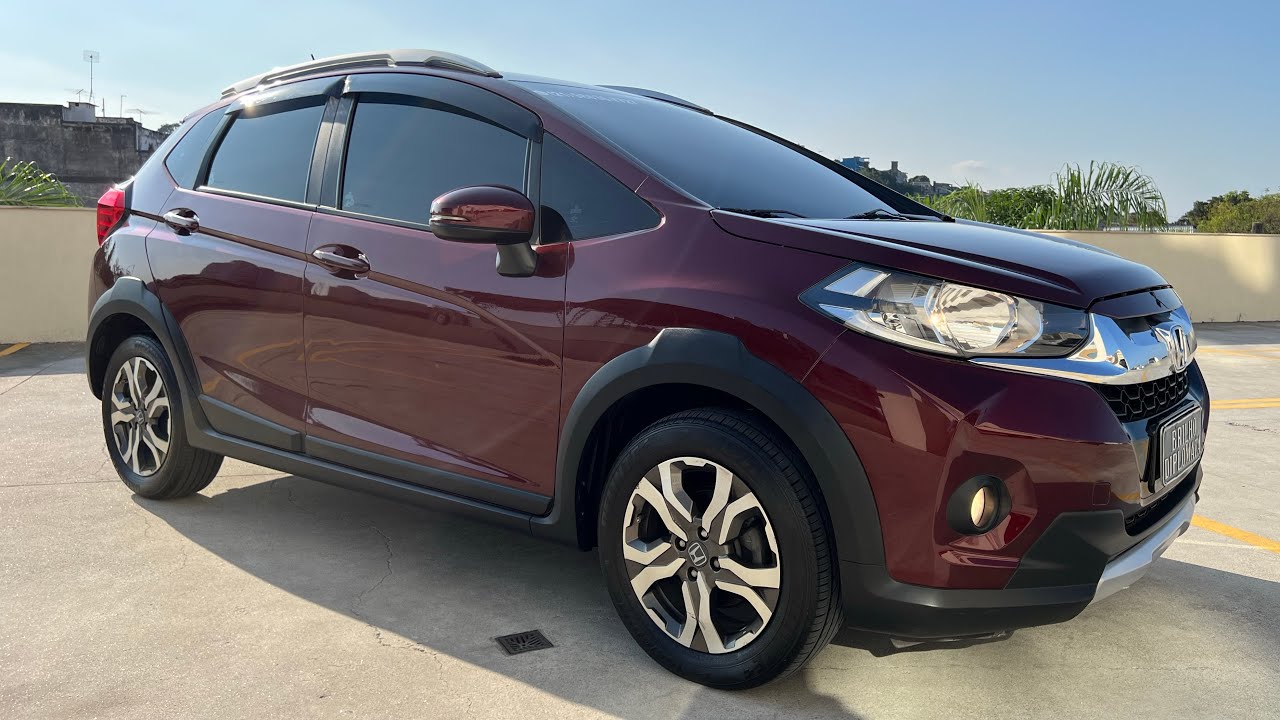 Honda W-RV na cor vinho com câmbio automático muito novo!