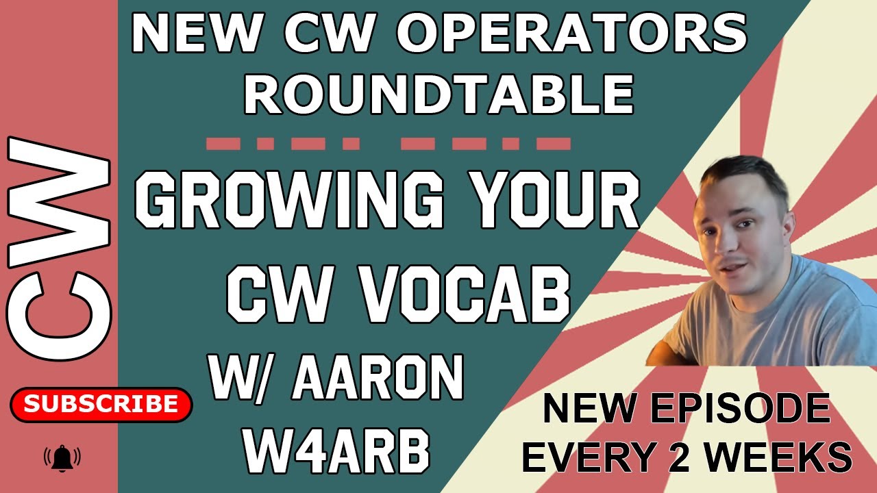 Improving Your CW Vocabulary and Head Copy with Aaron (W4ARB). #cw #morsecode