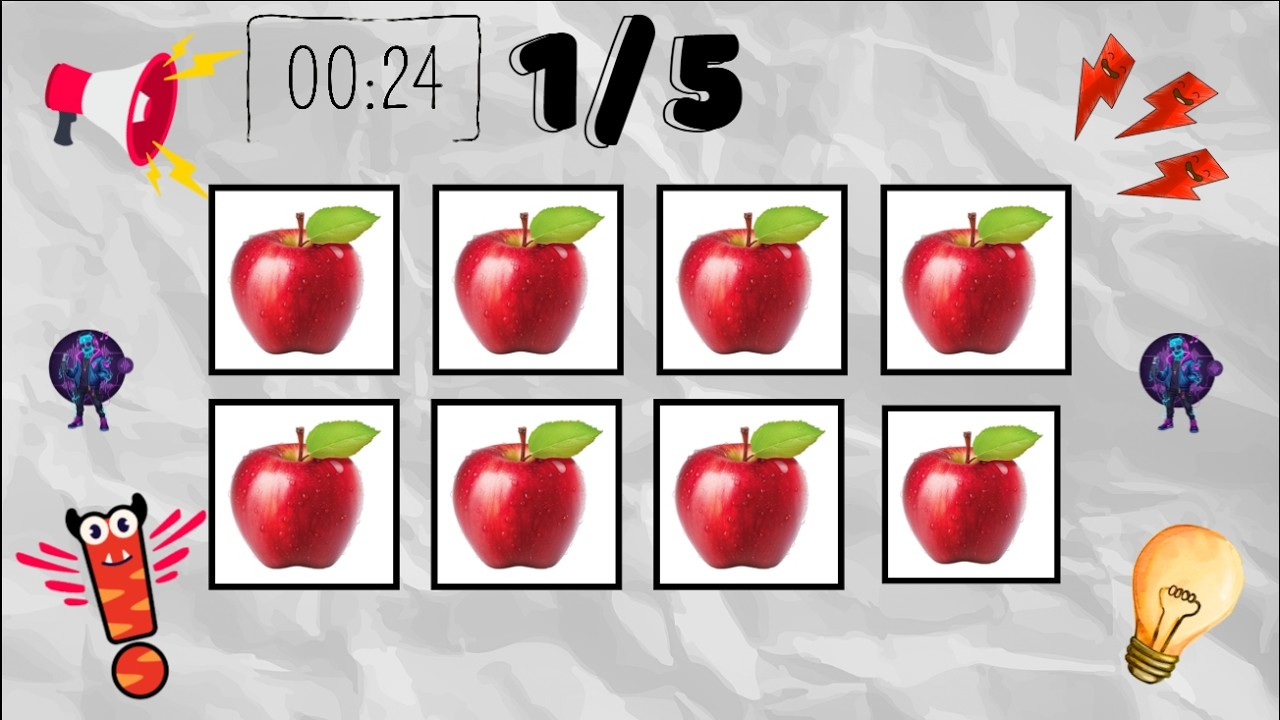 Say The Word On Beat Challenge With Apple 🍏 | Level 1 Easy To Level 5 Impossible