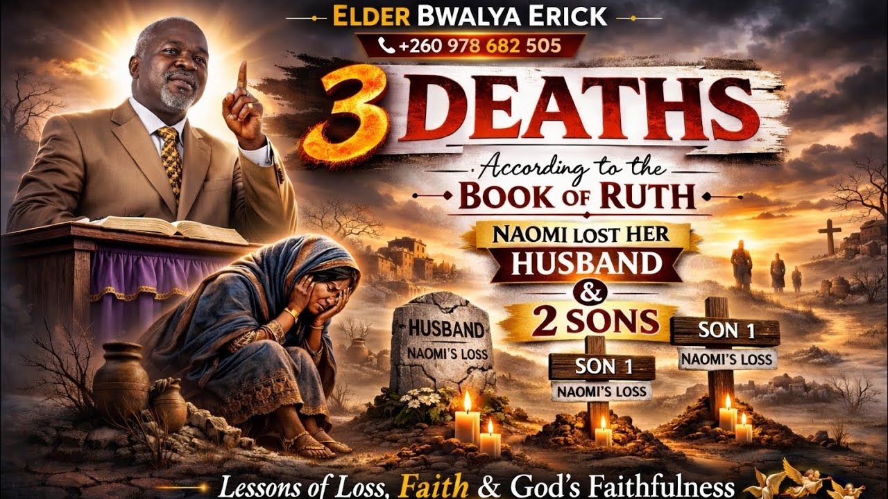 {THEME: 3 DEATHS} BY EVANGELIST ELDER BWALYA ERICK +260978682505.