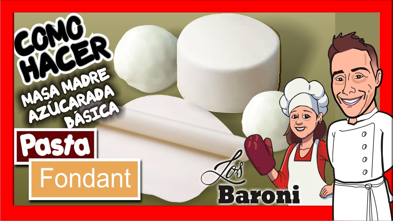 КАК СДЕЛАТЬ ФОНДАНТ ПРОСТОЙ И ЭКОНОМИЧЕСКОЙ ШАГ ЗА ШАГОМ | LOS BARONI | HOW TO MAKE FONDANT EASY
