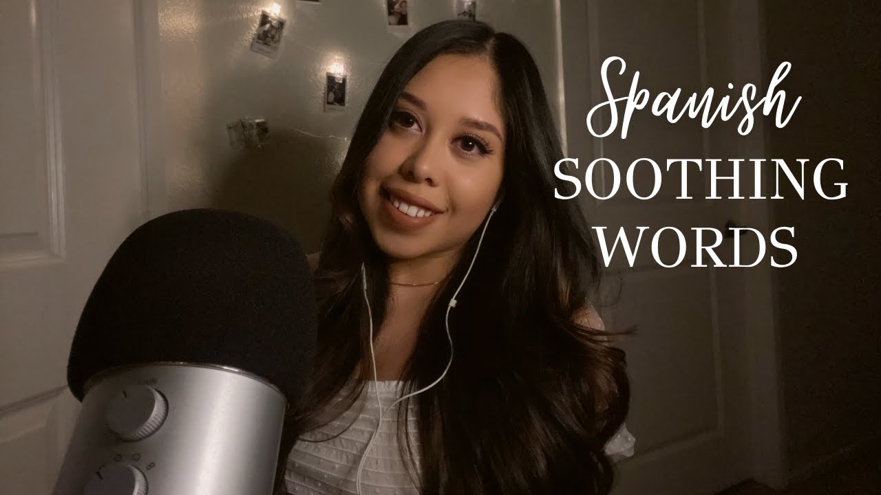 ASMR | Spanish Soothing Trigger Words (Ear-to-Ear & Up-Close Whispers)