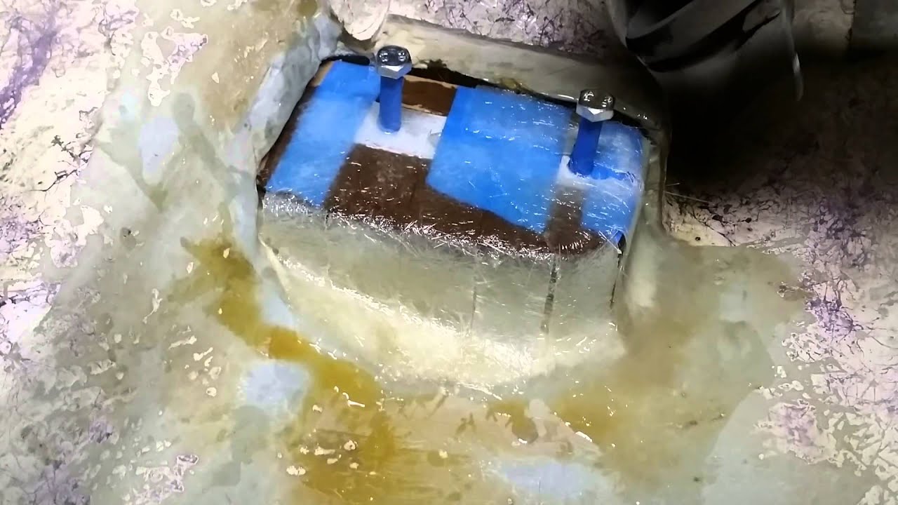 SeaDoo XP Project:  Part 6 - Hull Repair