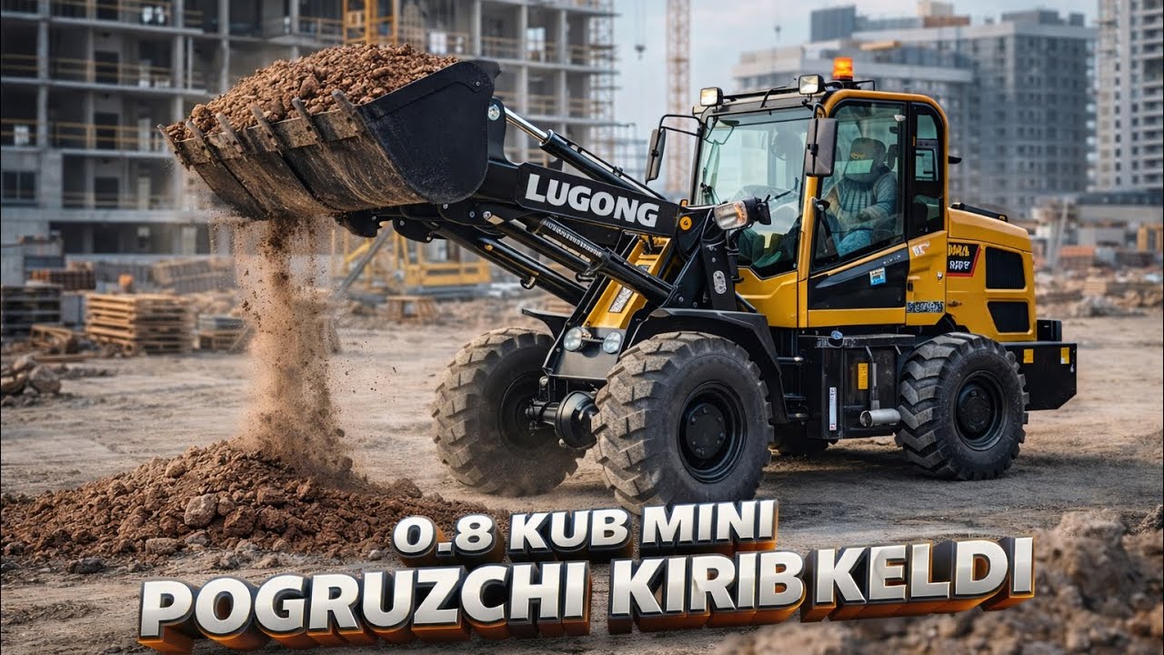 0.8 kub YANGI MINI POGRUZCHIKLAR KIRIB KELDI | BONUS va CHEGIRMALAR✅