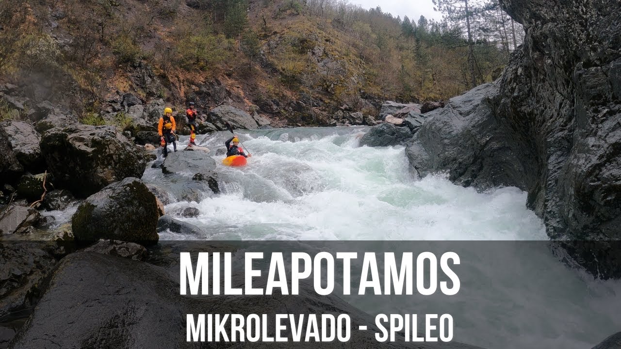 Mileapotamos: Mikrolevado-Spileo | Wildwasser Kajak | Griechenland