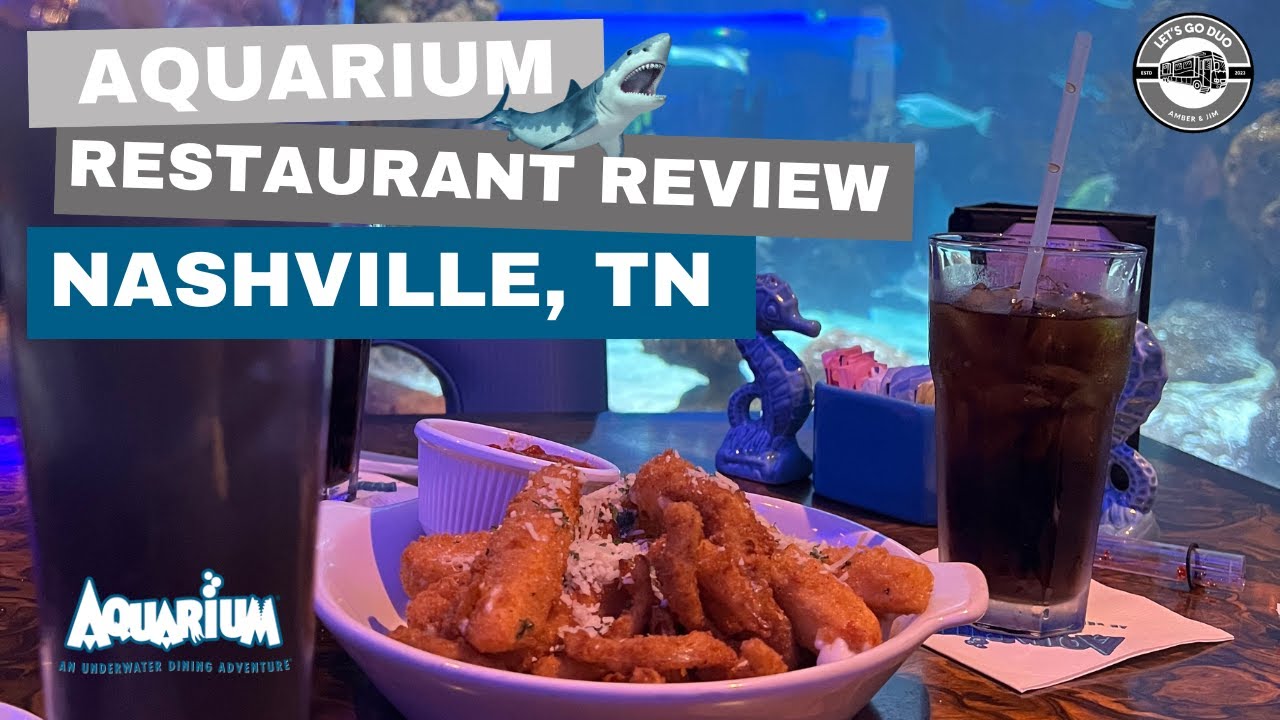 Aquarium Restaurant in Nashville Tennessee | Dine under the sea and order a SHARK BITE!