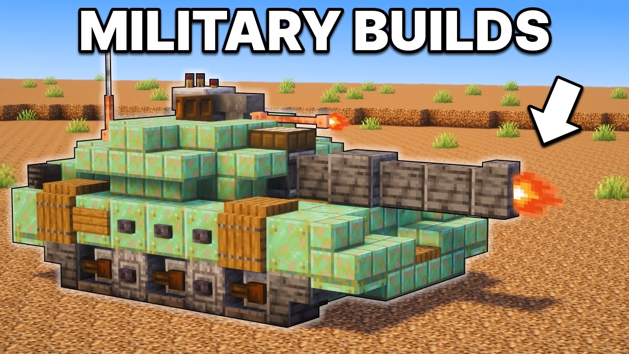 15+ MILITARY Build Hacks In Minecraft!