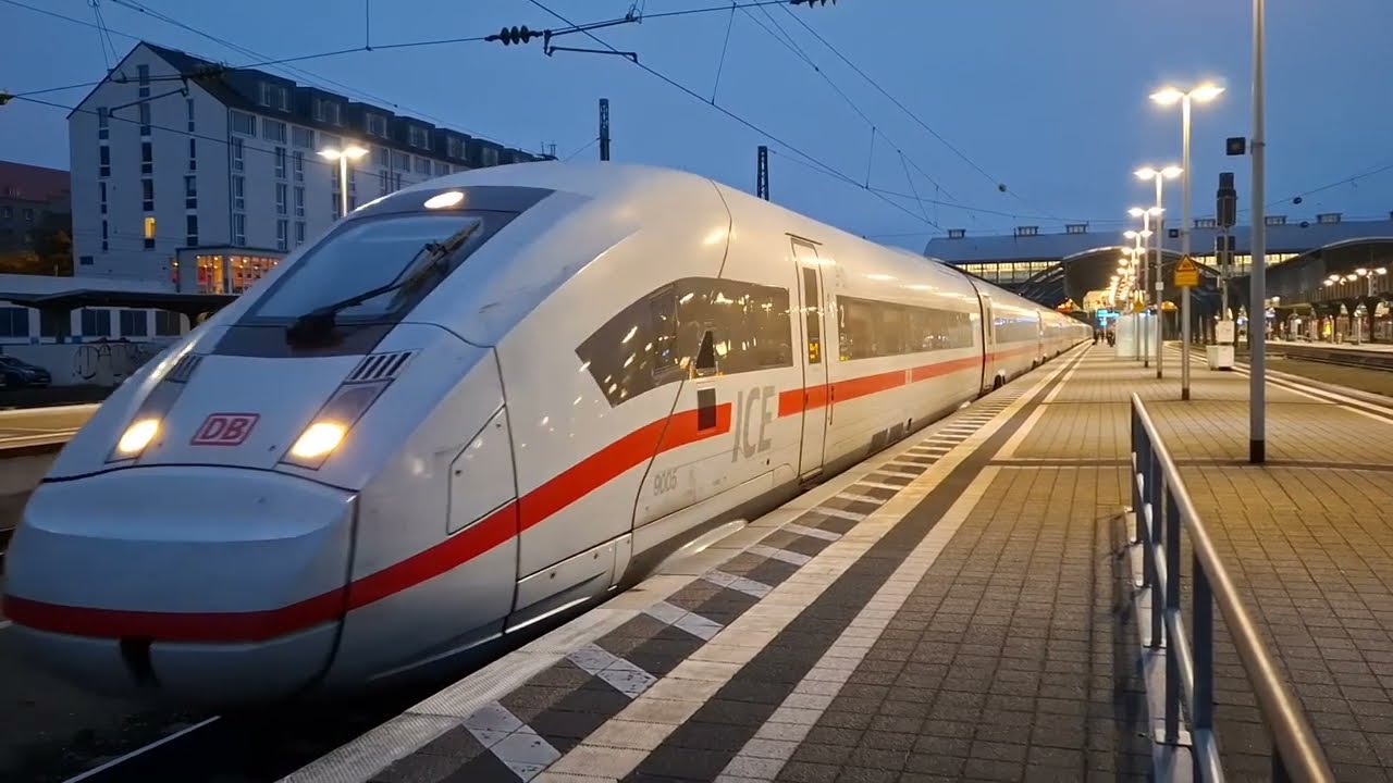 🇩🇪 DB ICE 9005 | ICE 774 | Stuttgart – Berlin | Darmstadt Hbf 31.10.2024