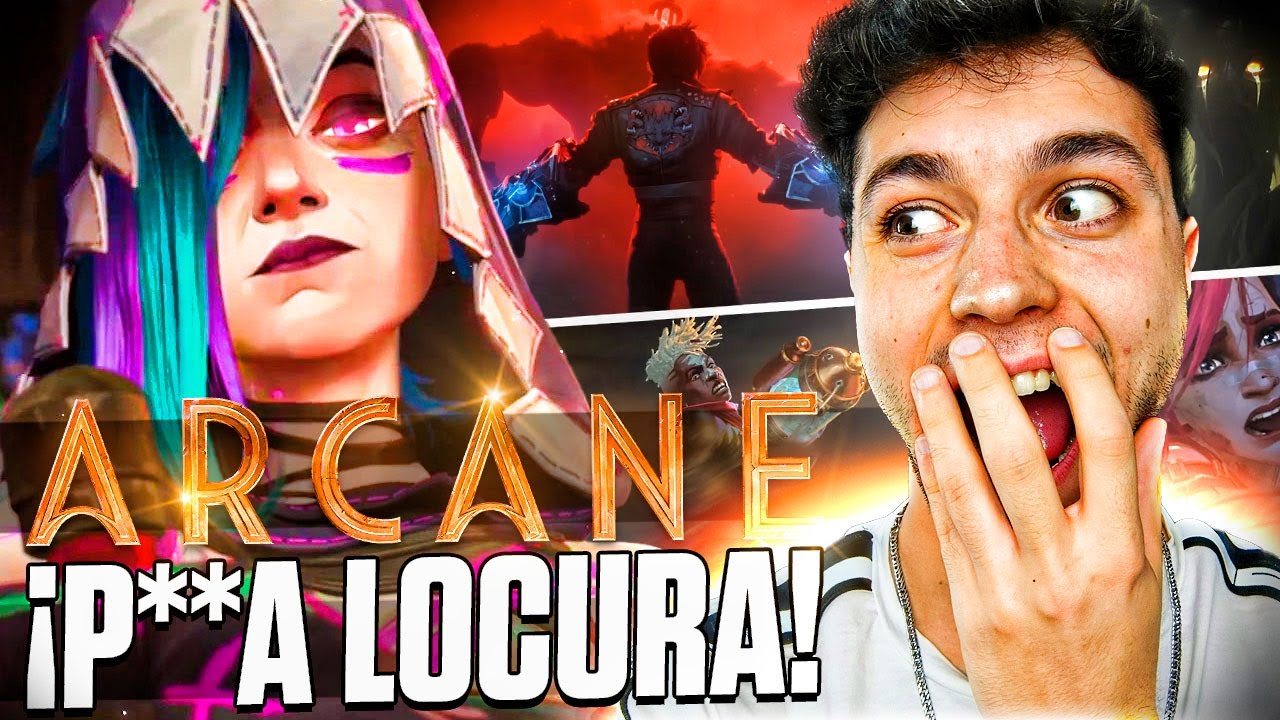 ¡LA MEJOR SERIE DE NETFLIX HA VUELTO! 🤯 ARCANE SEASON 2 - REACCIÓN Y ANÁLISIS TRÁILER OFICIAL