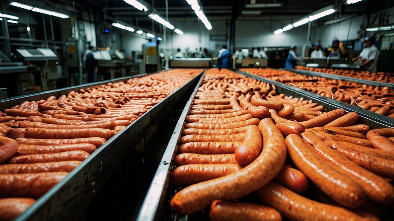 Cómo se fabrican las salchichas de VIENA  El Proceso que Nunca Viste