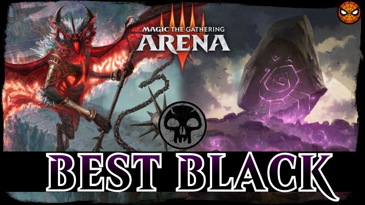 TOTAL BLACK DOOM | MTG Arena - Mono Black Лучший сброс Демон Вампир Стандарт Оменпатс/Человек-паук