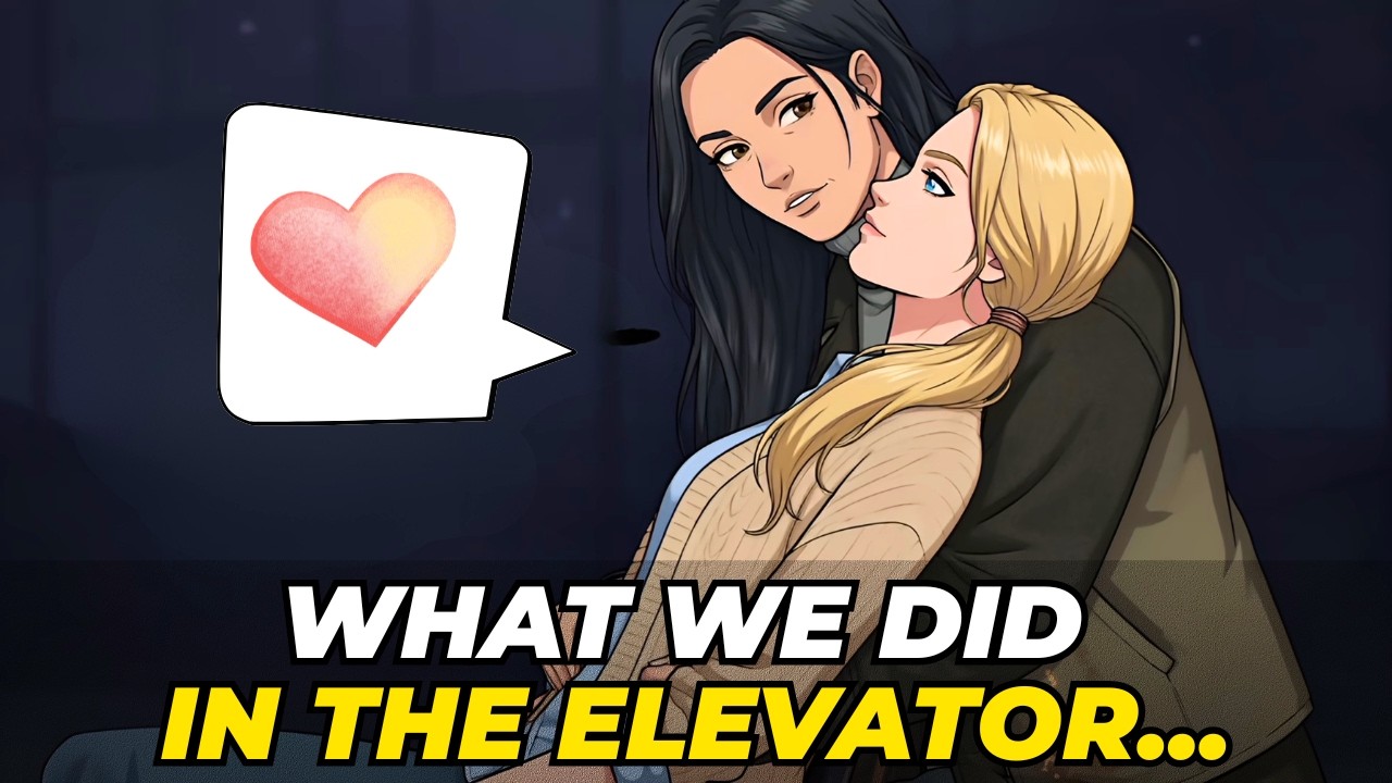 Escaping My Toxic Ex... And Getting Trapped in an Elevator With a Woman... Lesbian Story