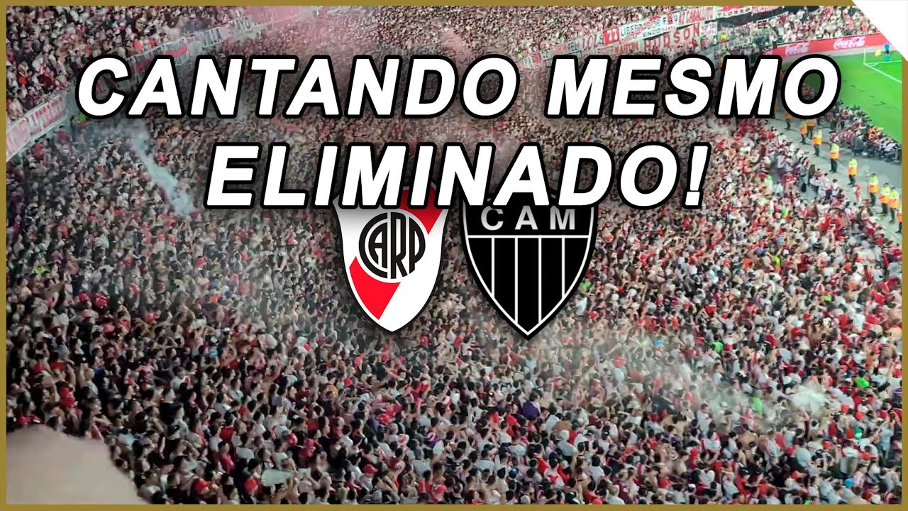 TORCIDA DO RIVER CANTANDO MESMO COM ELIMINAÇÃO PARA O GALO NA SEMI DA LIBERTADORES! (Legendado)