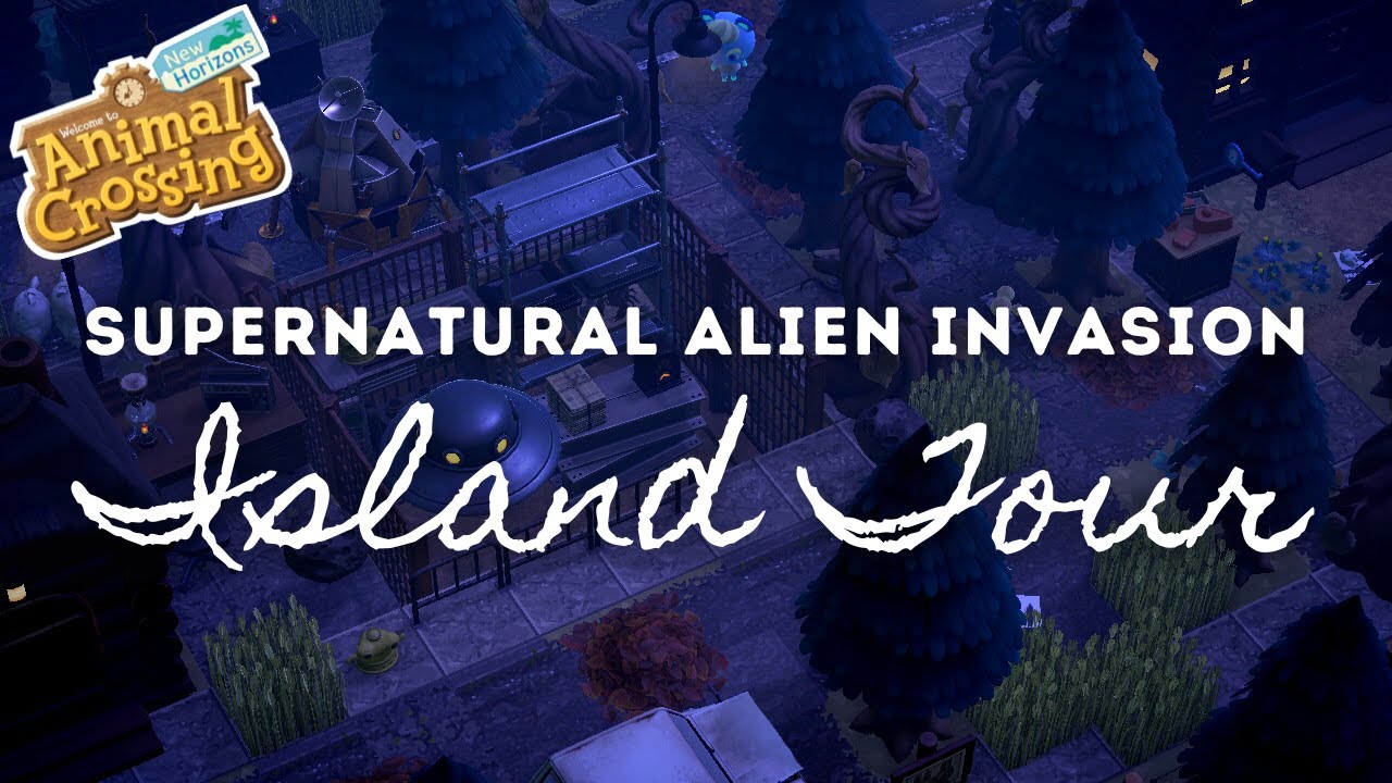 SUPERNATURAL ALIEN INVASION | Animal Crossing New Horizons