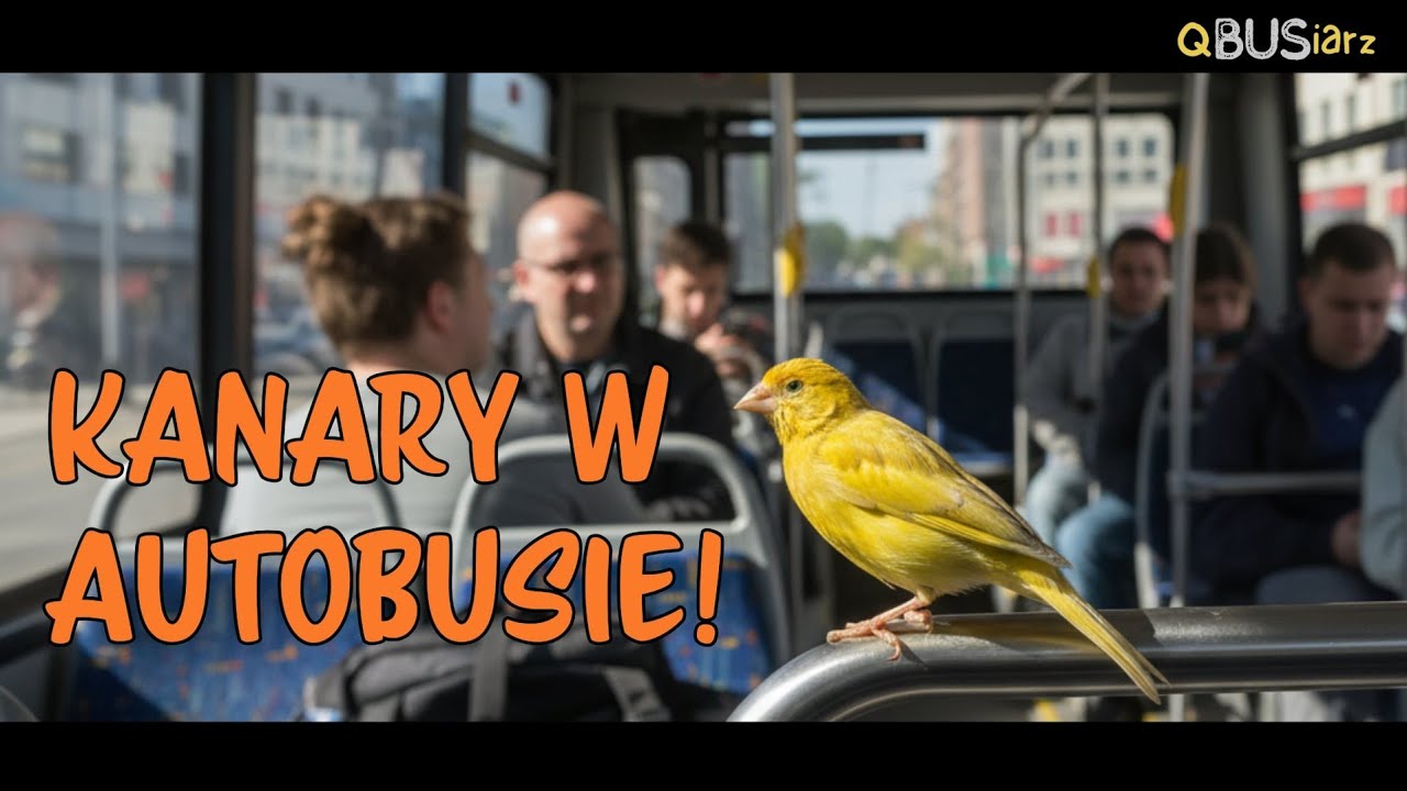 Kanary w autobusie!