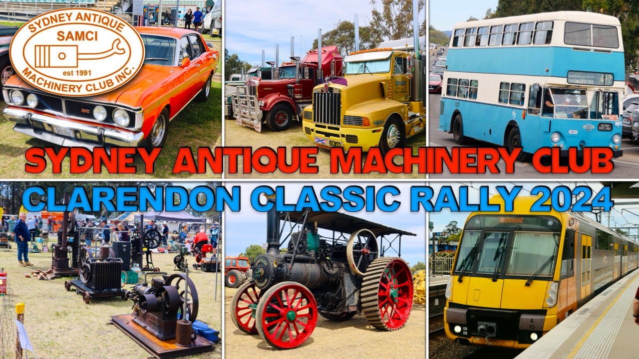 Sydney Antique Machinery Club - Clarendon Classic Rally, 21st/22nd September 2024