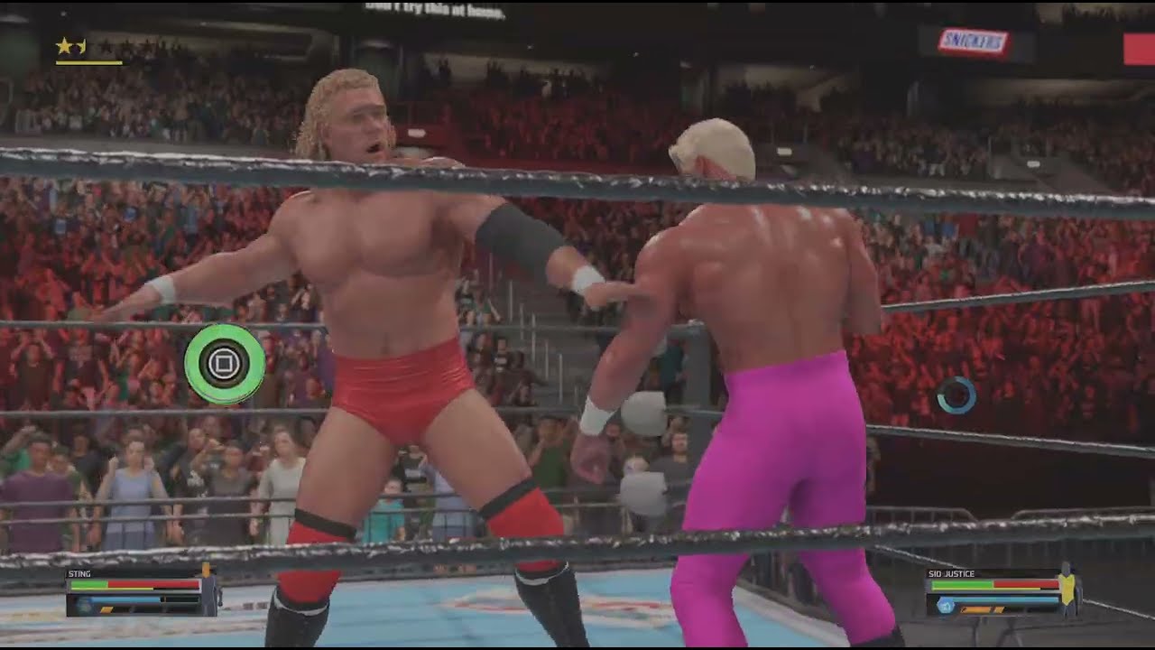WWE 2K25 Sid Vicious VS Sting