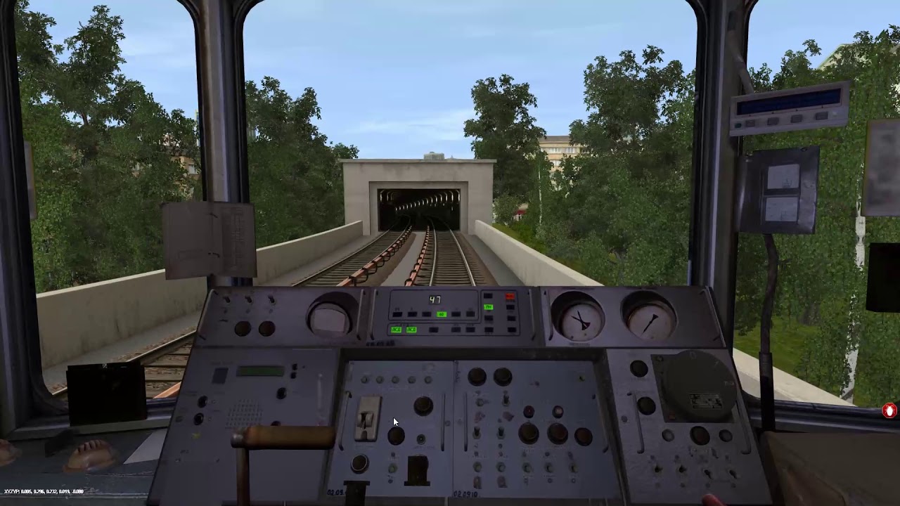 Trainz 12 Сокольническая линия метро с АРС-АЛС Ч. 1